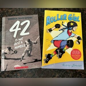 Youth Scholastic Book Bundle, authors Doreen Rappaport & Victoria Jamieson